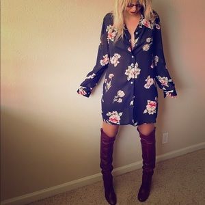 Ladies Vintage Date Night Dress shirt